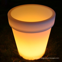 E27 LED lamp flower pot plastic LED Colorful Decorative big flower vase